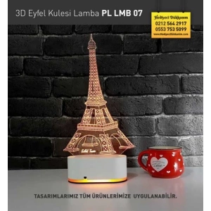 3D Eyfel Kulesi Lamba PL LMB 07