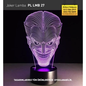 3D Joker Led Lamba PL LMB 27