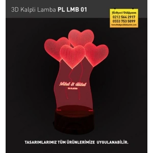 3D Kalpli Lamba PL LMB 01