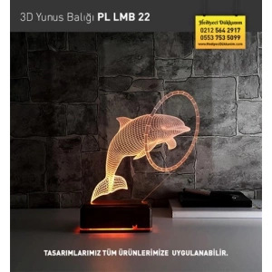 3D Yunus Balığı PL LMB 22