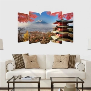 5 Parçalı Ahşap Tablo