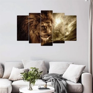 5 Parçalı Ahşap Tablo