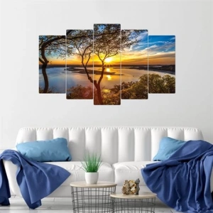 5 Parçalı Ahşap Tablo