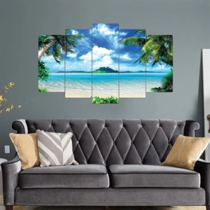 5 Parçalı Ahşap Tablo