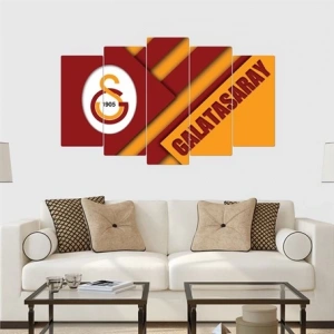 5 Parçalı Ahşap Tablo