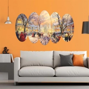 5 Parçalı Ahşap Tablo