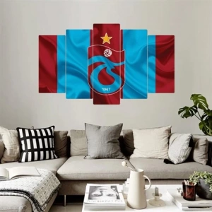 5 Parçalı Ahşap Tablo