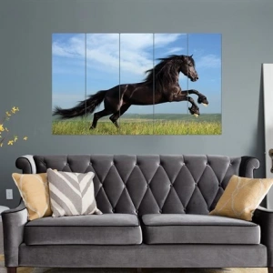 5 Parçalı Ahşap Tablo