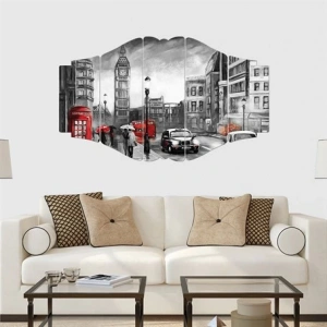 5 Parçalı Ahşap Tablo