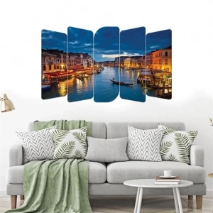 5 Parçalı Ahşap Tablo
