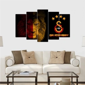 5 Parçalı Ahşap Tablo