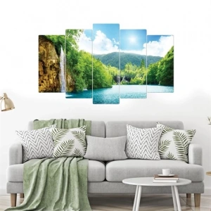 5 Parçalı Ahşap Tablo