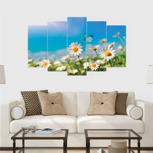 5 Parçalı Ahşap Tablo