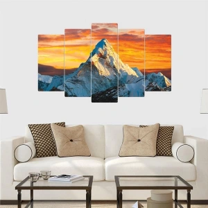 5 Parçalı Ahşap Tablo ASH TB 02