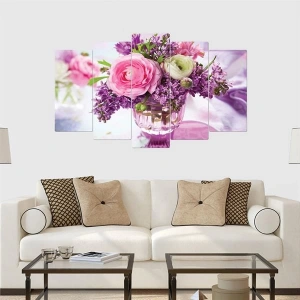 5 Parçalı Ahşap Tablo  ASH TB 104