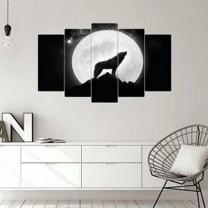 5 Parçalı Ahşap Tablo ASH TB 116