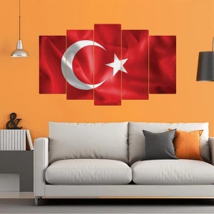 5 Parçalı Ahşap Tablo ASH TB 25