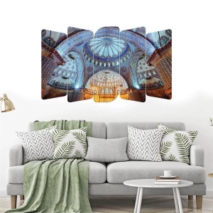 5 Parçalı Ahşap Tablo ASH TB 27