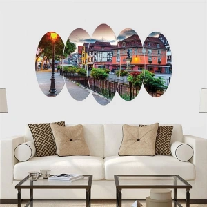 5 Parçalı Ahşap Tablo ASH TB 29