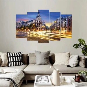 5 Parçalı Ahşap Tablo ASH TB  30