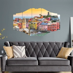 5 Parçalı Ahşap Tablo ASH TB 34