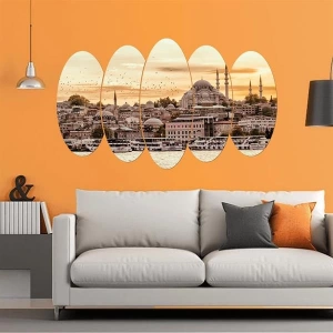 5 Parçalı Ahşap Tablo ASH TB 39