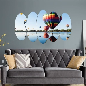 5 Parçalı Ahşap Tablo ASH TB 44