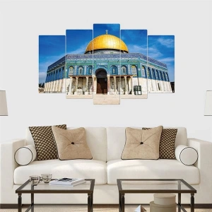 5 Parçalı Ahşap Tablo ASH TB 49