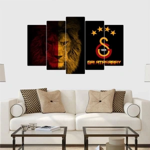 5 Parçalı Ahşap Tablo ASH TB 58