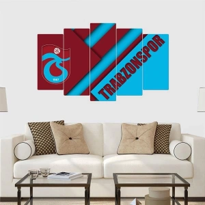 5 Parçalı Ahşap Tablo ASH TB 61