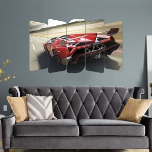 5 Parçalı Ahşap Tablo ASH TB 69