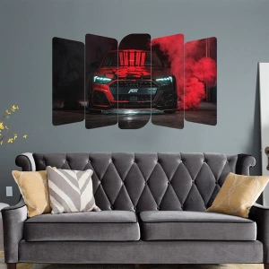 5 Parçalı Ahşap Tablo ASH TB 72