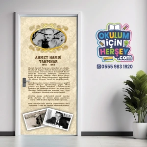 Ahmet Hamdi Tanpınar Kapı Giydirme 06