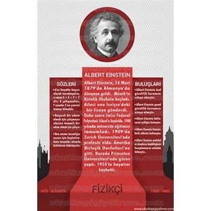Albert Einstein P Bİ 01