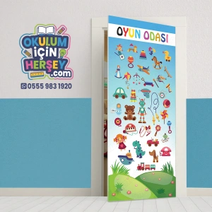 Anasınıfı Oyun Odası Kapı Giydirme 212