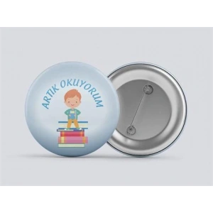 Artık Okuyorum Buton Rozet BT RZ 13