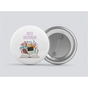 Artık Okuyorum Buton Rozet BT RZ 14