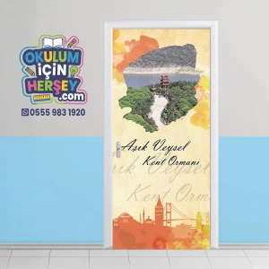 Aşık Veysel Kent Ormanı Kapı Giydirme 27