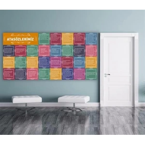 Atasözleri Duvar Giydirme 03