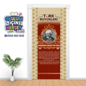 Barbaros Hayrettin Paşa Kapı Giydirme 05