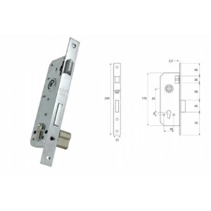 Barelli Gömme Kilit KS 01