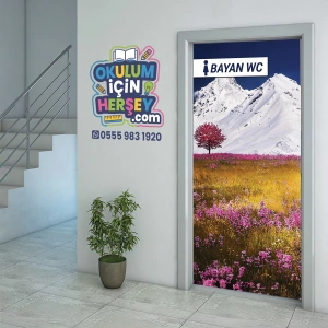 Bay-Bayan WC Kapı Giydirme 03