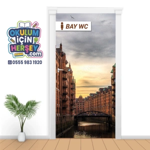 Bay-Bayan WC Kapı Giydirme 10