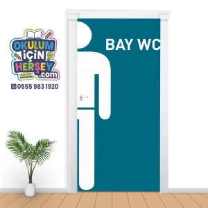Bay-Bayan WC Kapı Giydirme 30