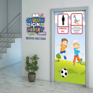 Bay-Bayan WC Kapı Giydirme 40