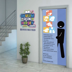 Bay-Bayan WC Kapı Giydirme 50