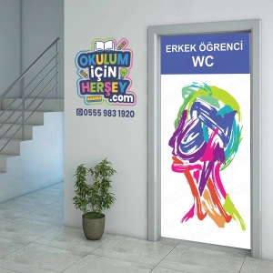 Bay-Bayan Wc Kapı Giydirme 61