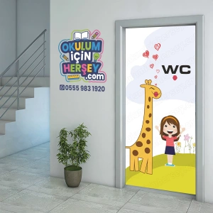 Bay-Bayan Wc Kapı Giydirme 67