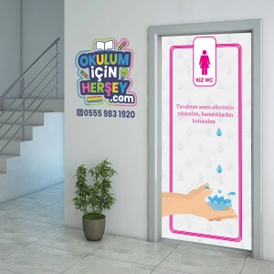 Bay-Bayan Wc Kapı Giydirme 73