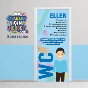 Bay-Bayan Wc Kapı Giydirme 76